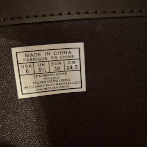 Michael Kors Black and Brown Monogram Boots used good condition - Picture 3 of 15